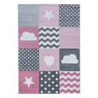 Kids 0620 Pink Kinder Teppich