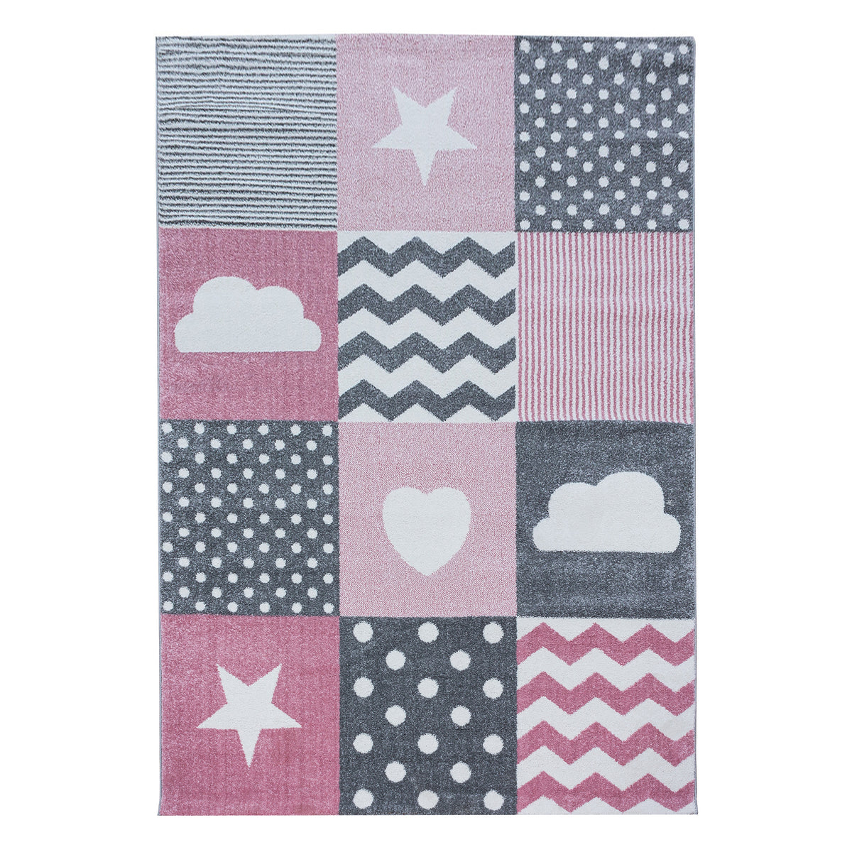 Kids 0620 Pink Kinder Teppich