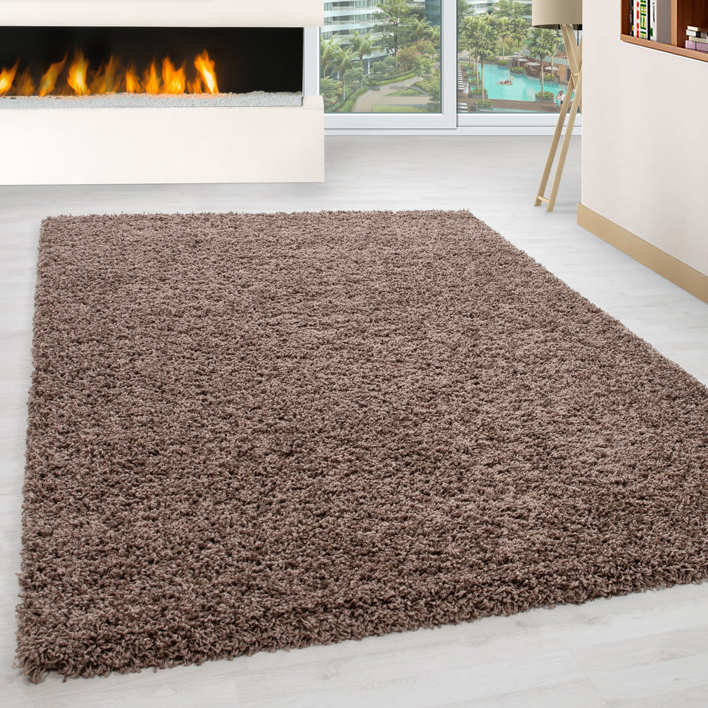 Life 1500 Mocca Hochflor Teppich