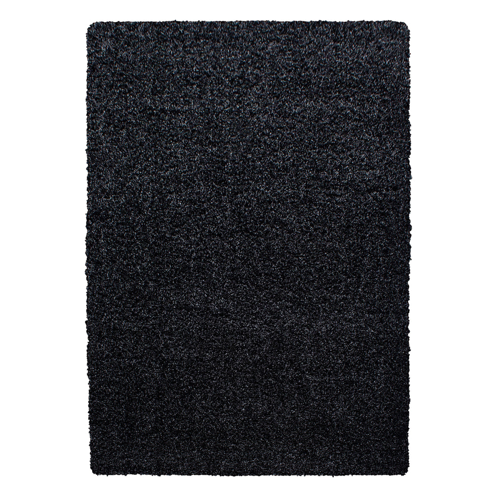 Life 1500 Anthrazit Hochflor Teppich