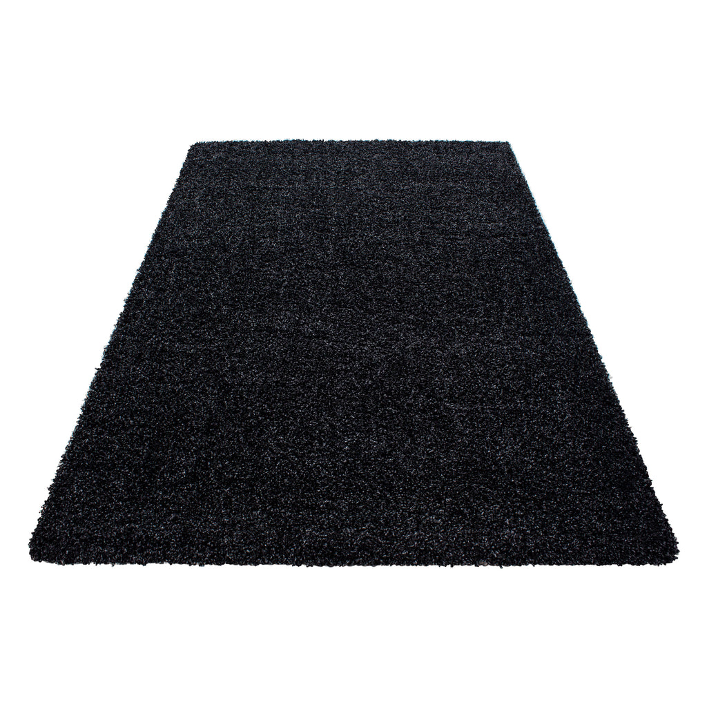 Life 1500 Anthrazit Hochflor Teppich
