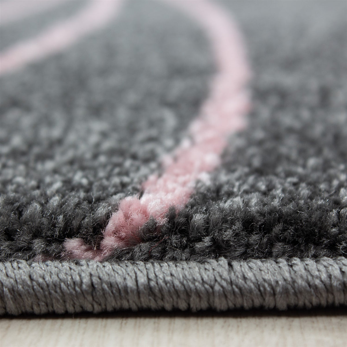 Kids 0610 Pink Kinder Teppich