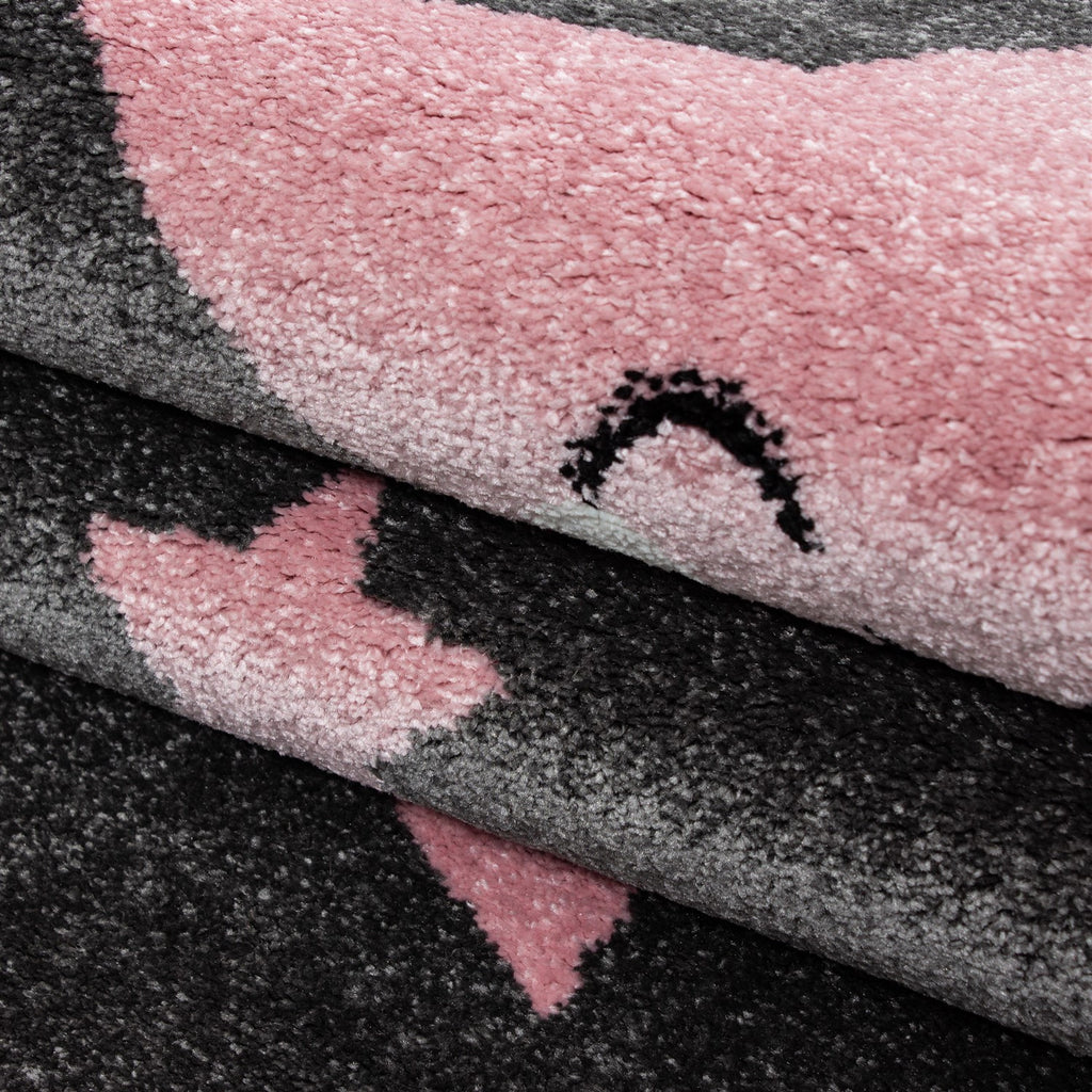 Kids 0610 Pink Kinder Teppich