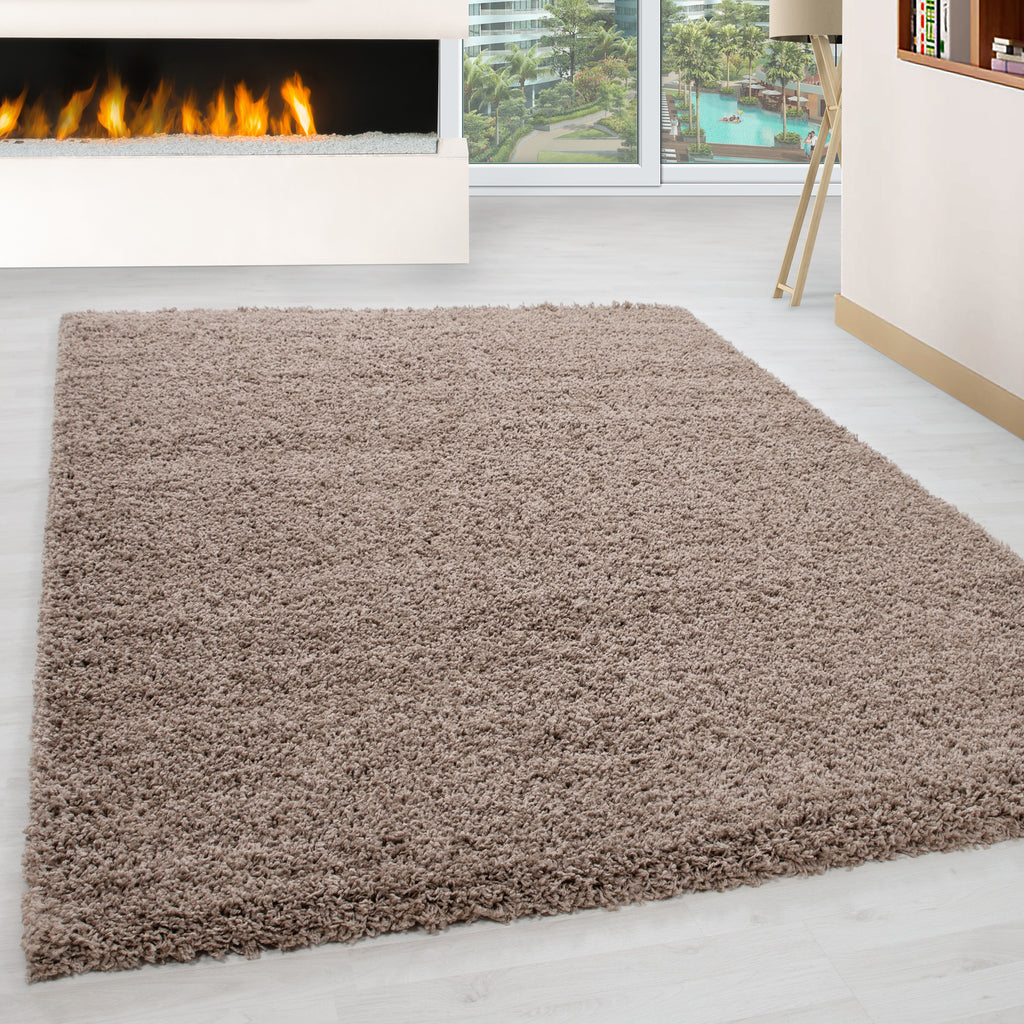Life 1500 Beige Hochflor Teppich