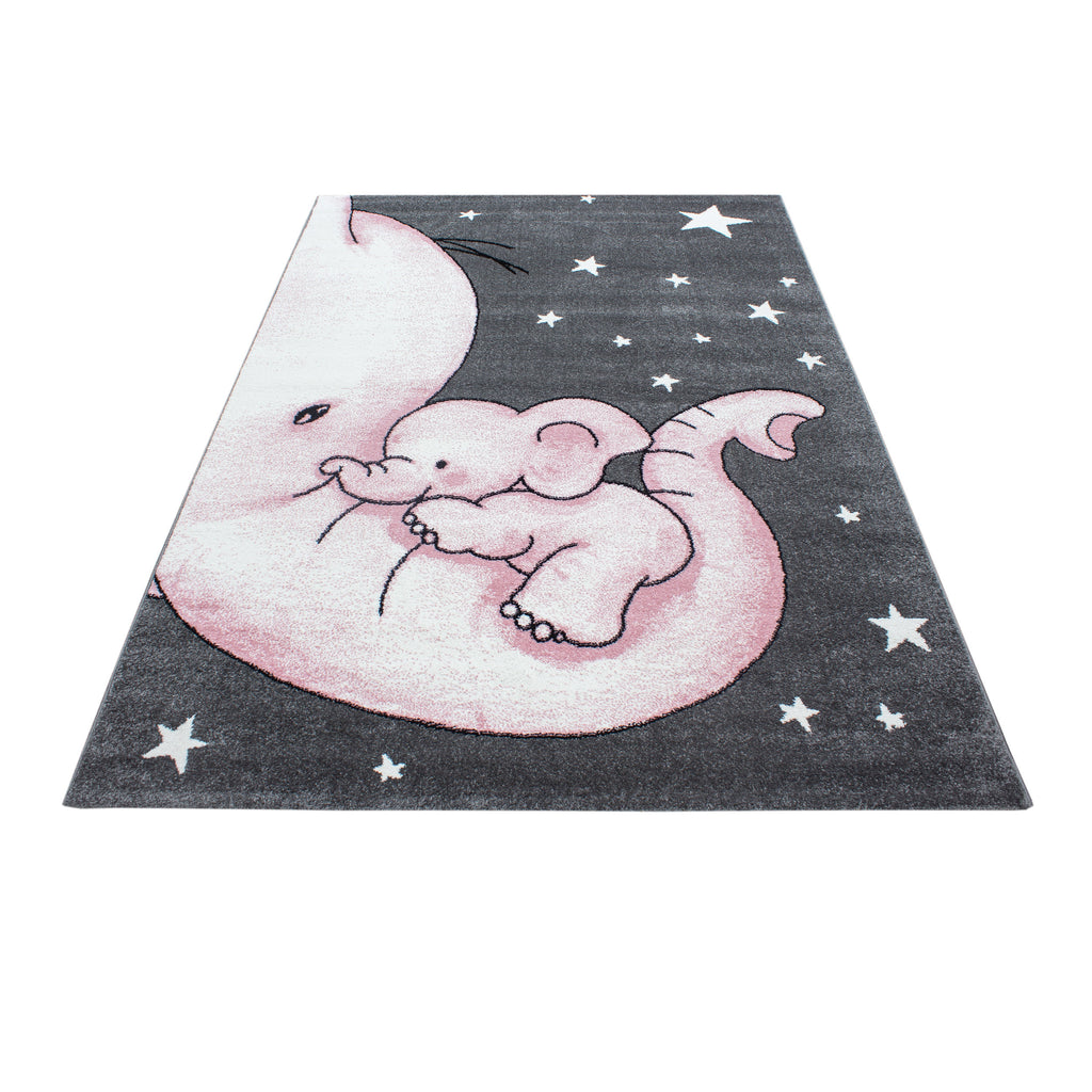 Kids 0560 Pink Kinder Teppich