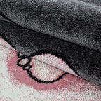 Kids 0560 Pink Kinder Teppich