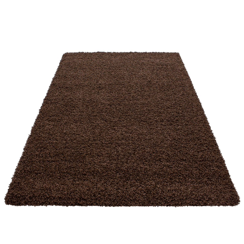 Life 1500 Brown Hochflor Teppich