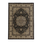 Kashmir 2608 Black Orient Teppich