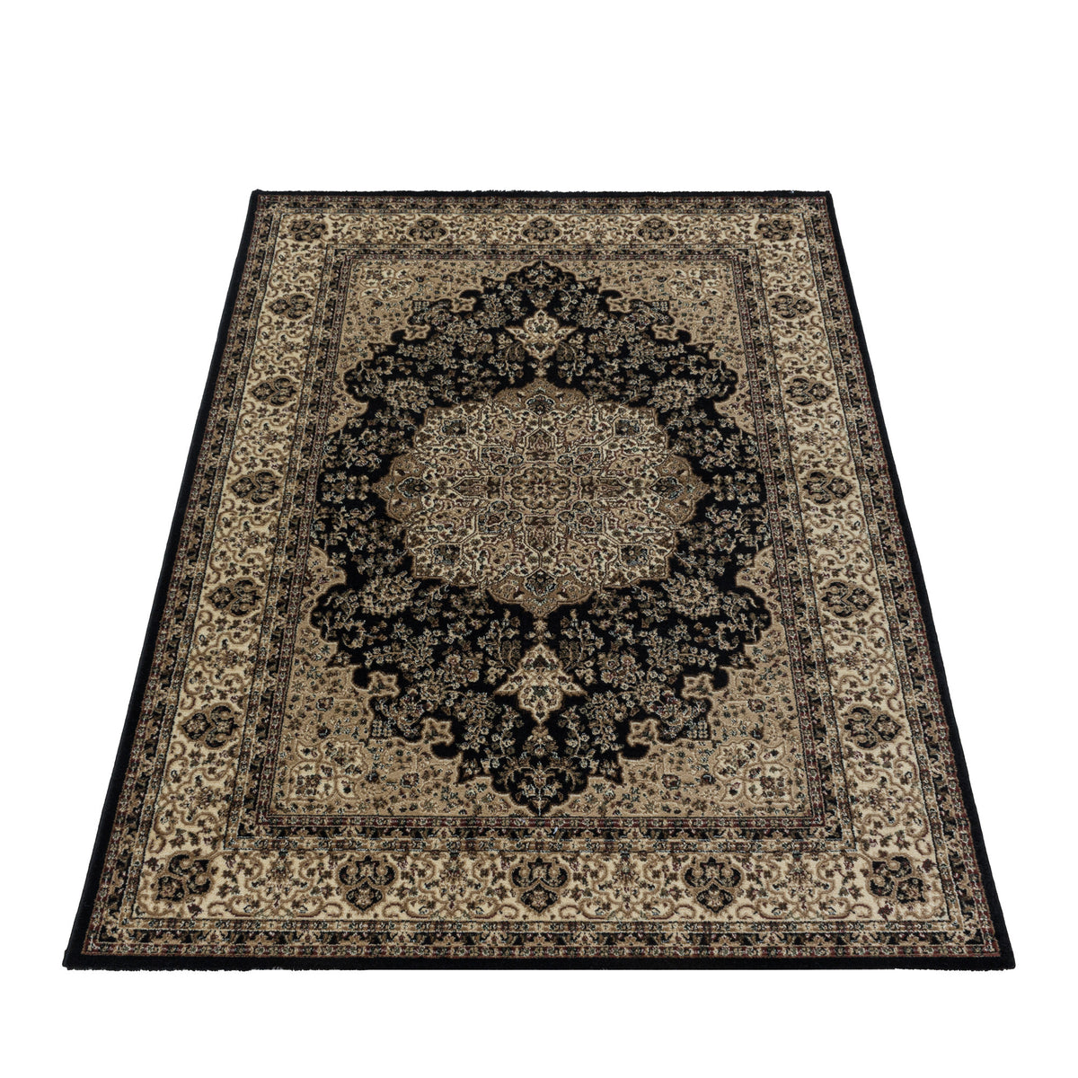 Kashmir 2608 Black Orient Teppich