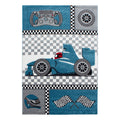 Kids 0460 Blue Kinder Teppich