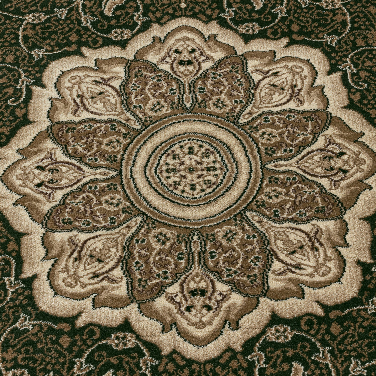 Kashmir 2601 Green Orient Teppich