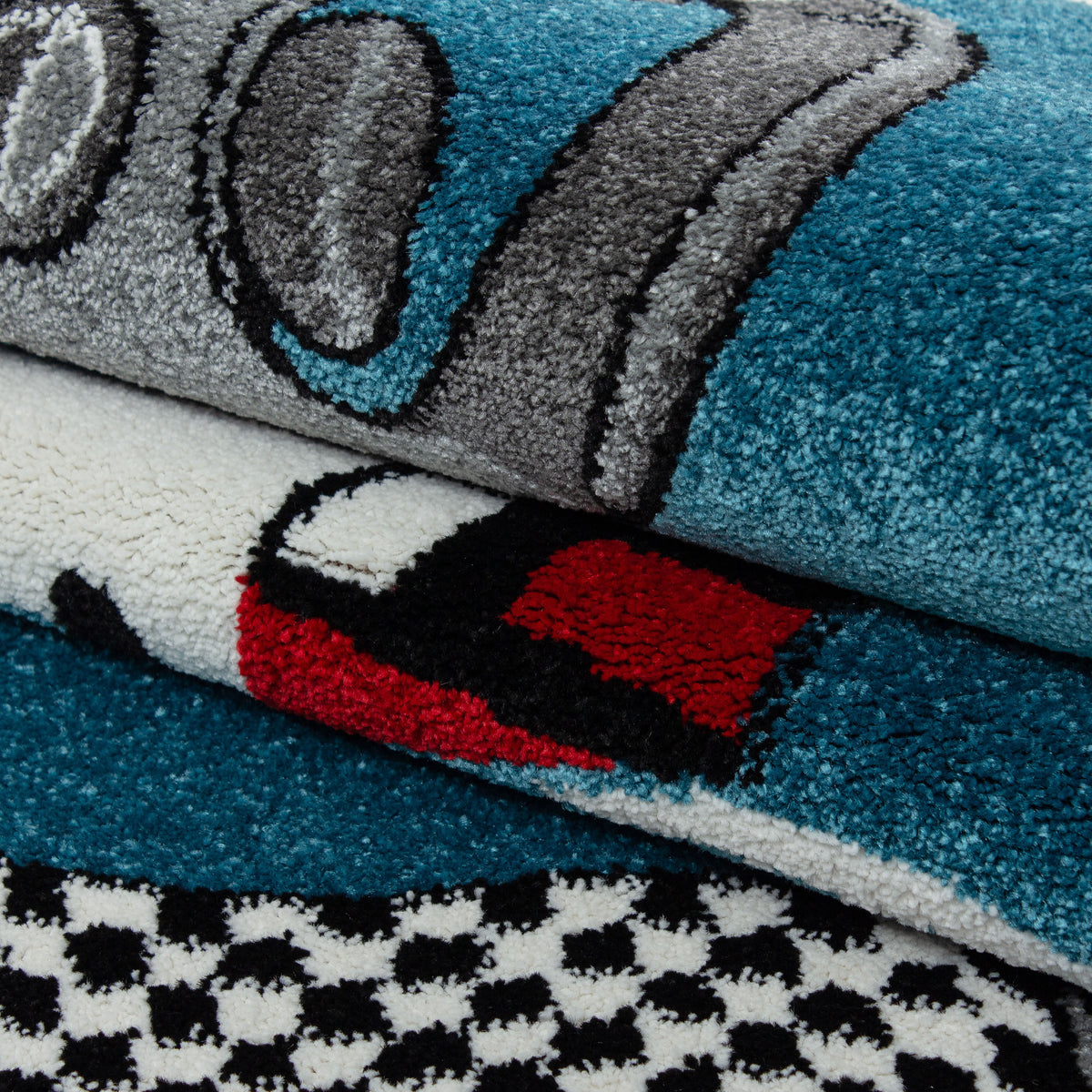 Kids 0460 Blue Kinder Teppich