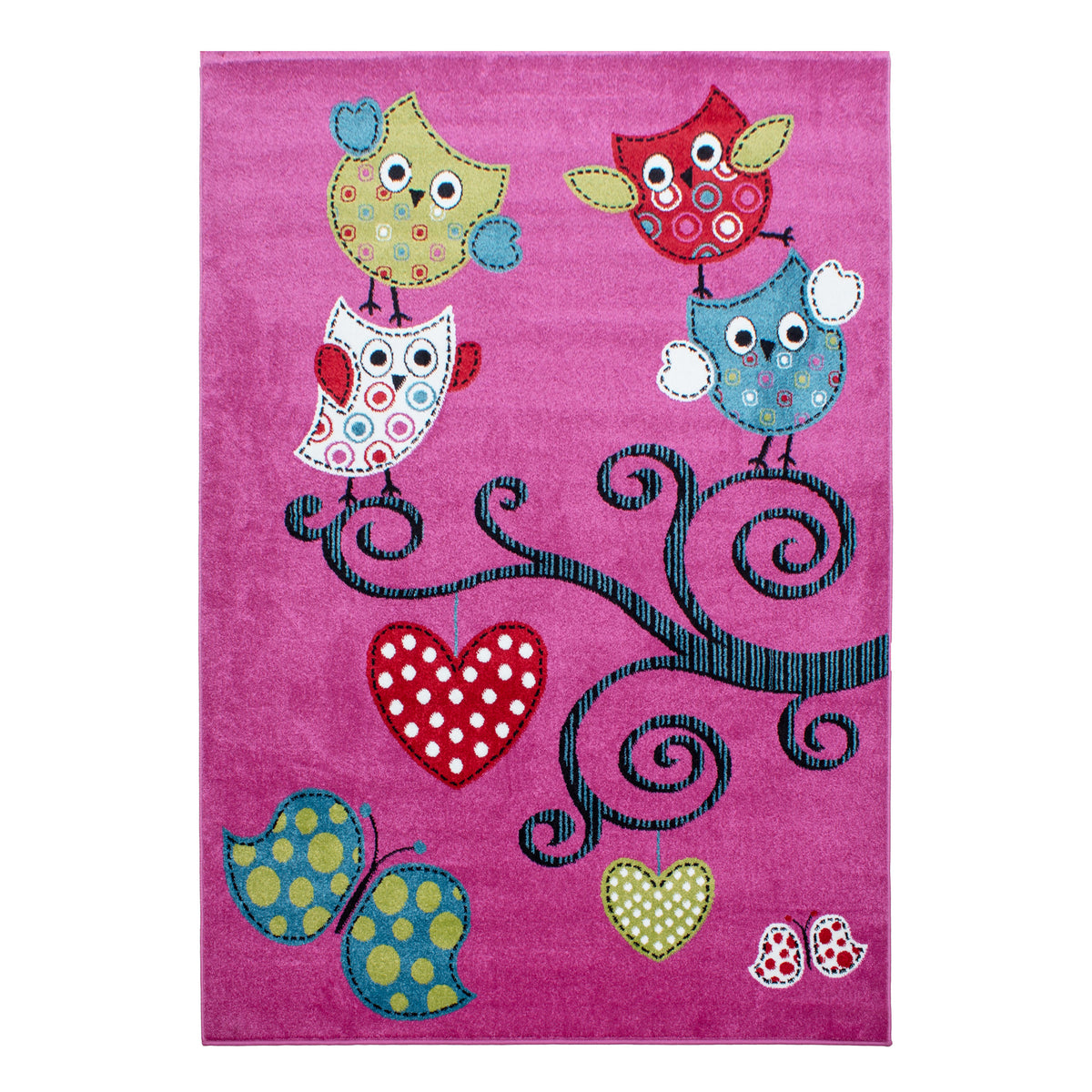 Kids 0420 Lila Kinder Teppich