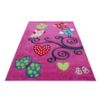 Kids 0420 Lila Kinder Teppich