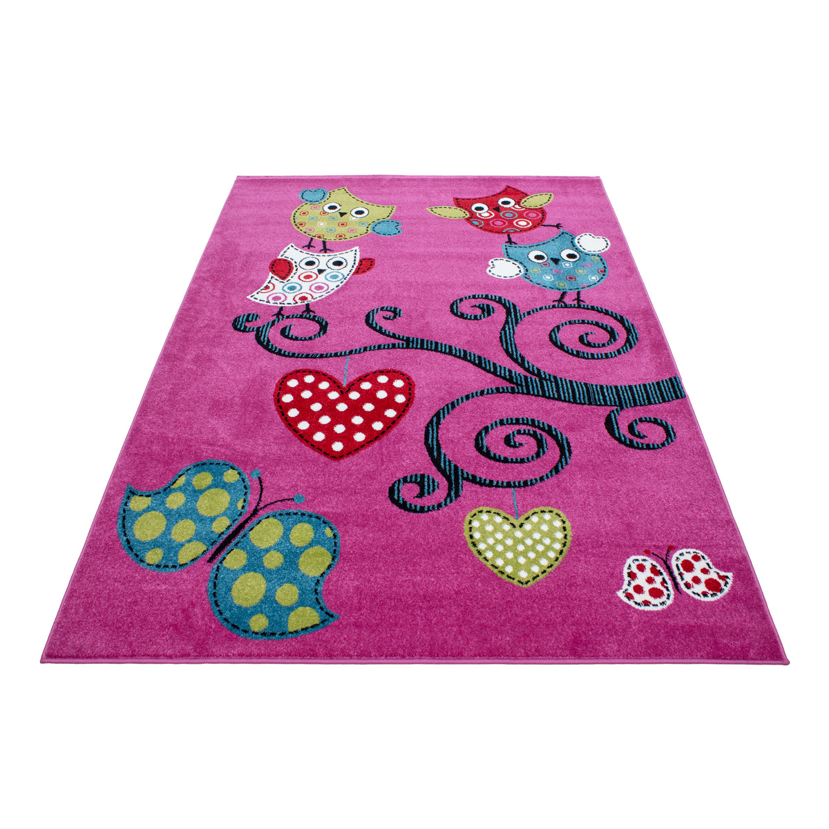 Kids 0420 Lila Kinder Teppich