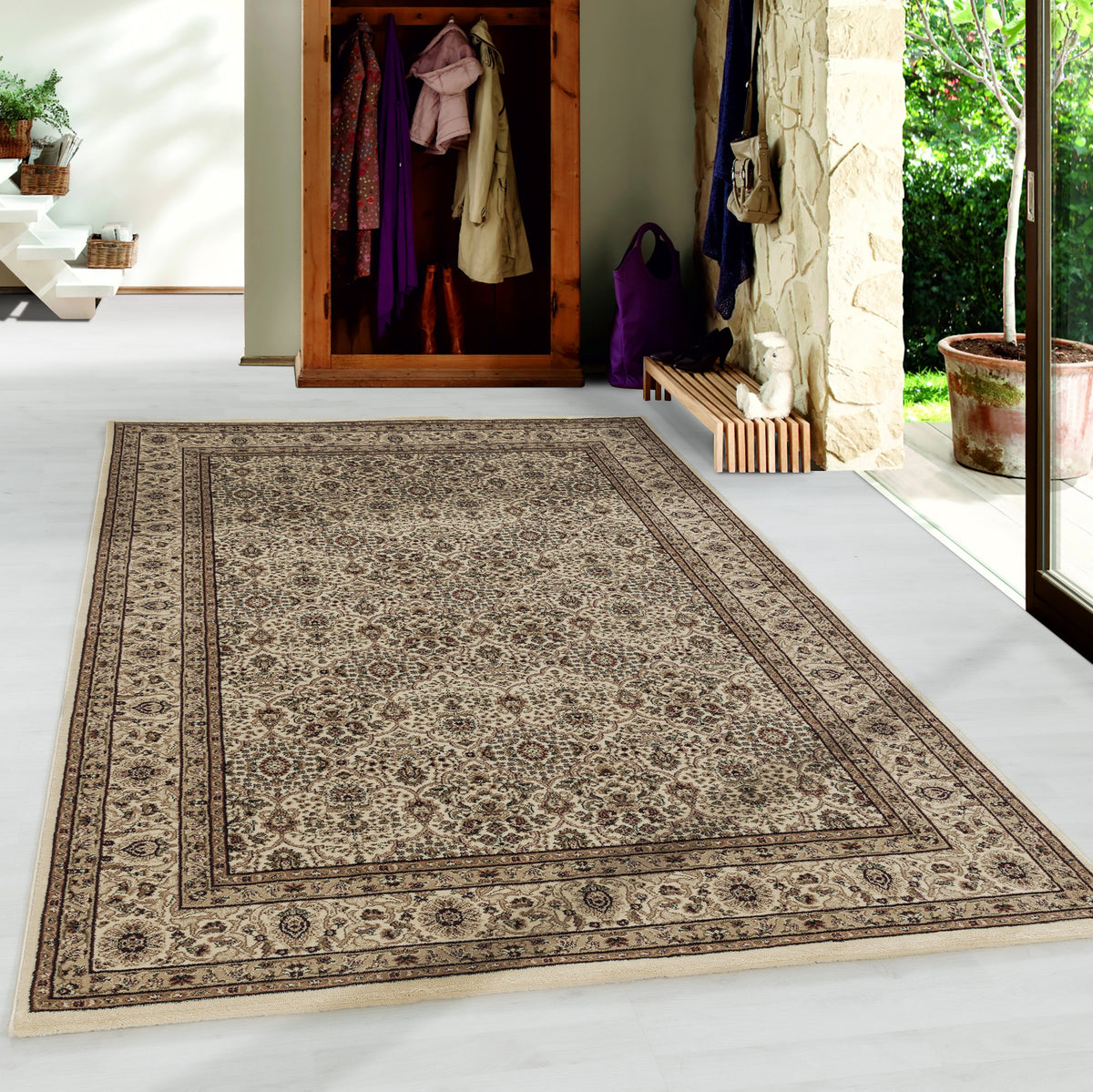 Kashmir 2602 Beige Orient Teppich
