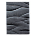 Lucca 1840 Black Kurzflor Teppich