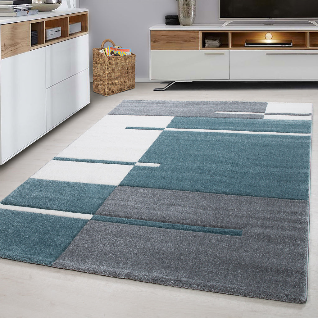 Hawaii 1310 Blue Kurzflor Teppich