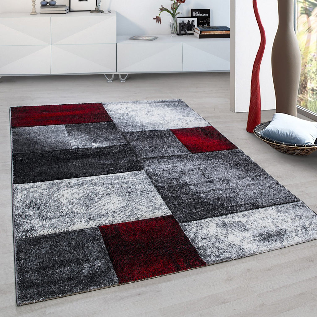 Hawaii 1710 Red Kurzflor Teppich