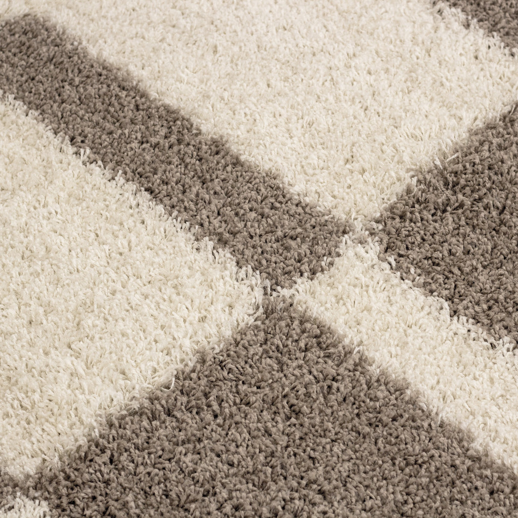 Gala 2505 Beige Hochflor Teppich