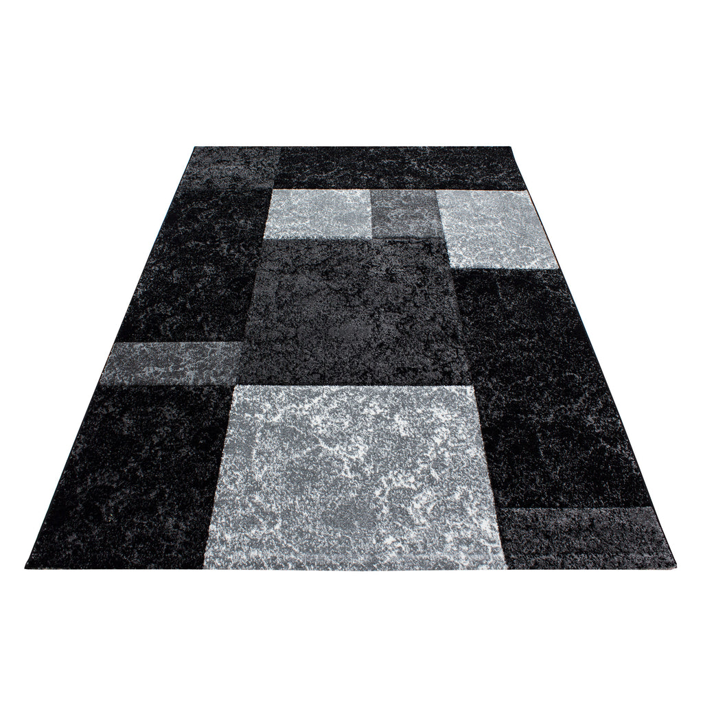 Hawaii 1330 Black Kurzflor Teppich