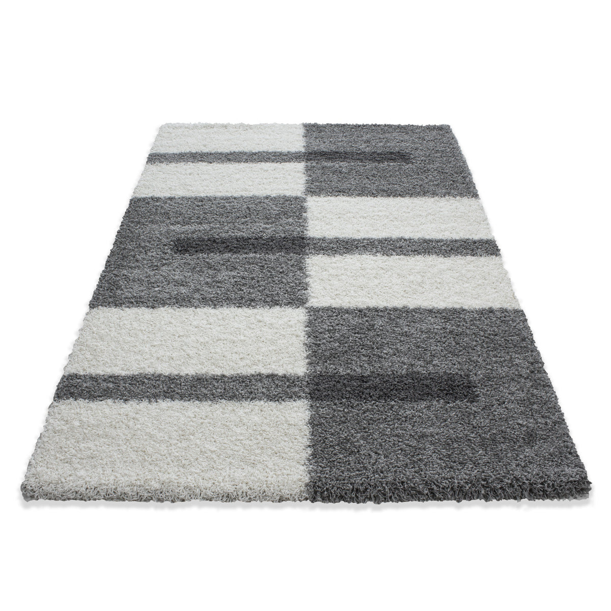 Gala 2505 Lightgrey Hochflor Teppich