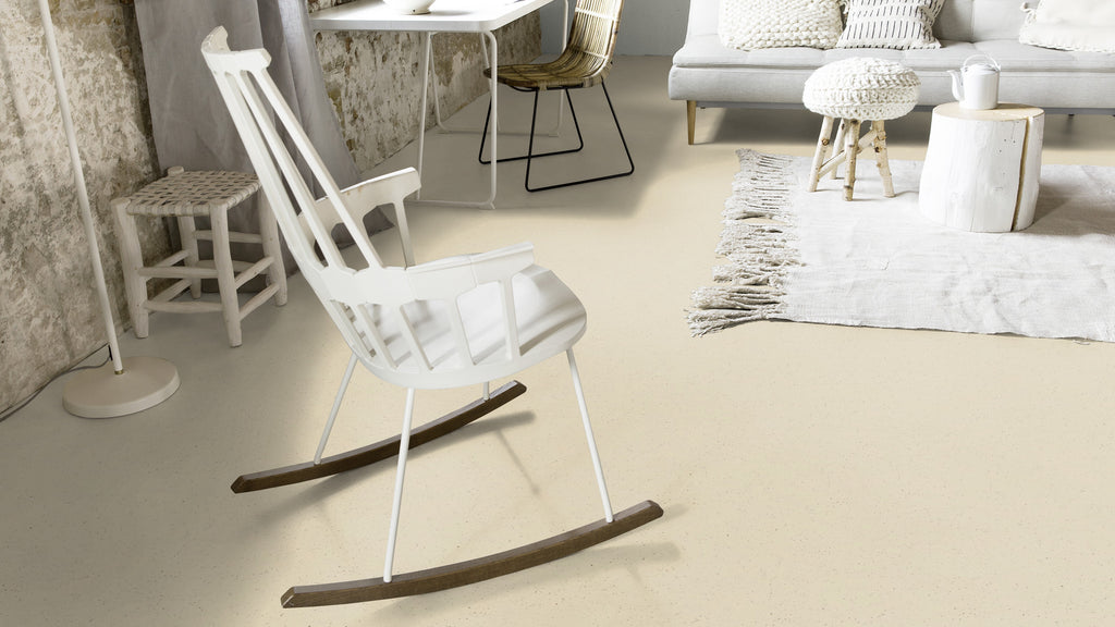 Kaneo Linoleumboden 200cm | Farbe: Creme | Raumbild 3 (Beispielbild, Farbe kann abweichen)
