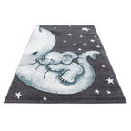 Kids 0560 Blue Kinder Teppich