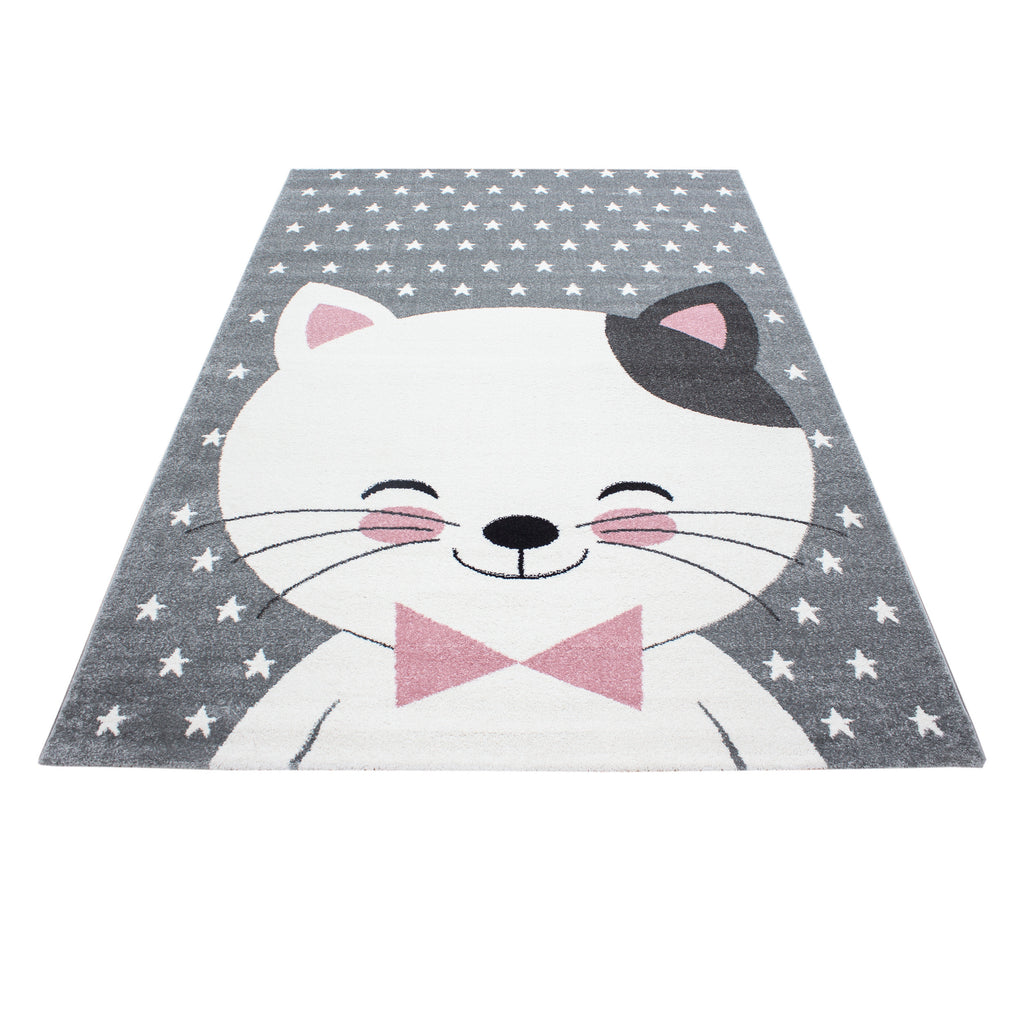 Kids 0550 Pink Kinder Teppich