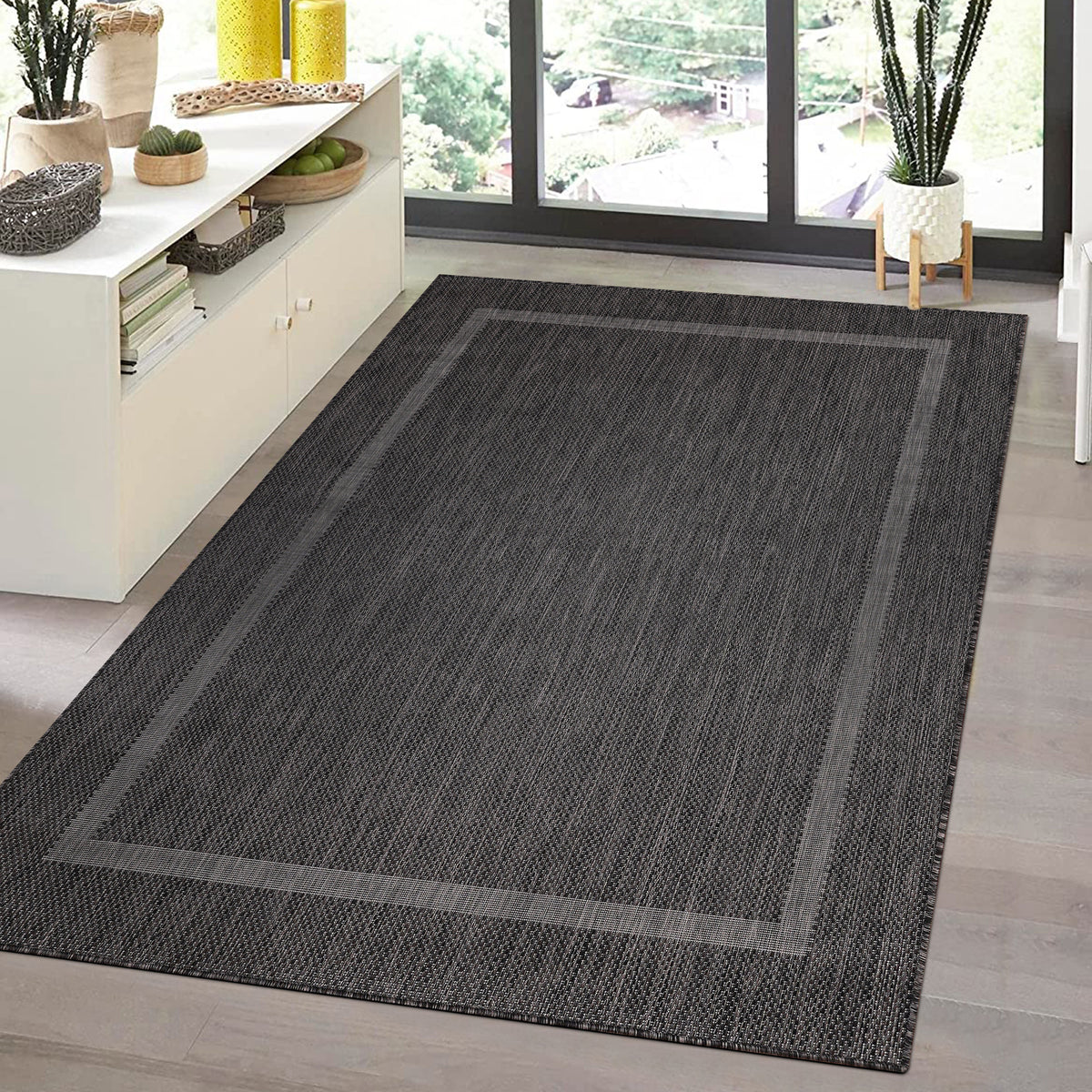 Relax 4311 Black Outdoor Teppich
