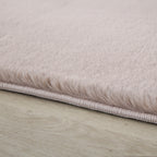 Pouffy 5100 Beige Kurzflor Teppich