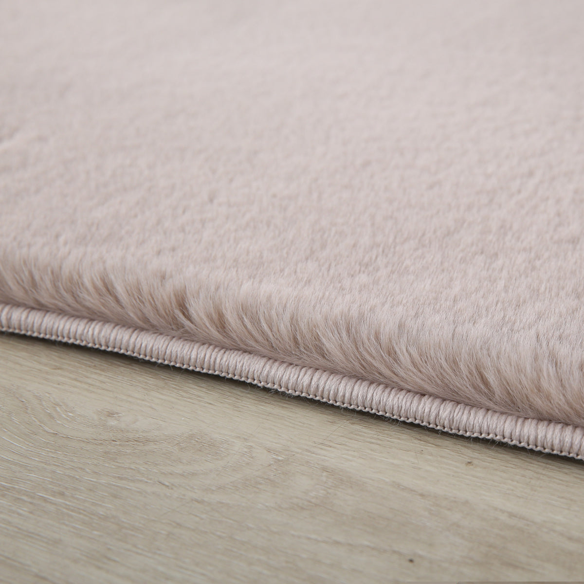 Pouffy 5100 Beige Kurzflor Teppich