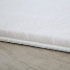 Pouffy 5100 Cream Kurzflor Teppich
