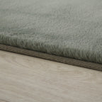Pouffy 5100 Green Kurzflor Teppich