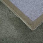 Pouffy 5100 Green Kurzflor Teppich