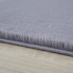 Pouffy 5100 Grey Kurzflor Teppich