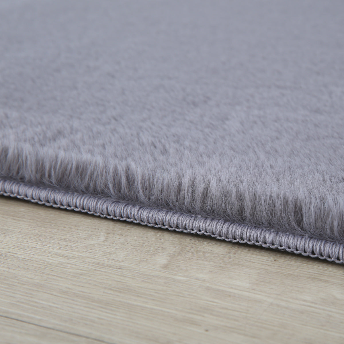 Pouffy 5100 Grey Kurzflor Teppich