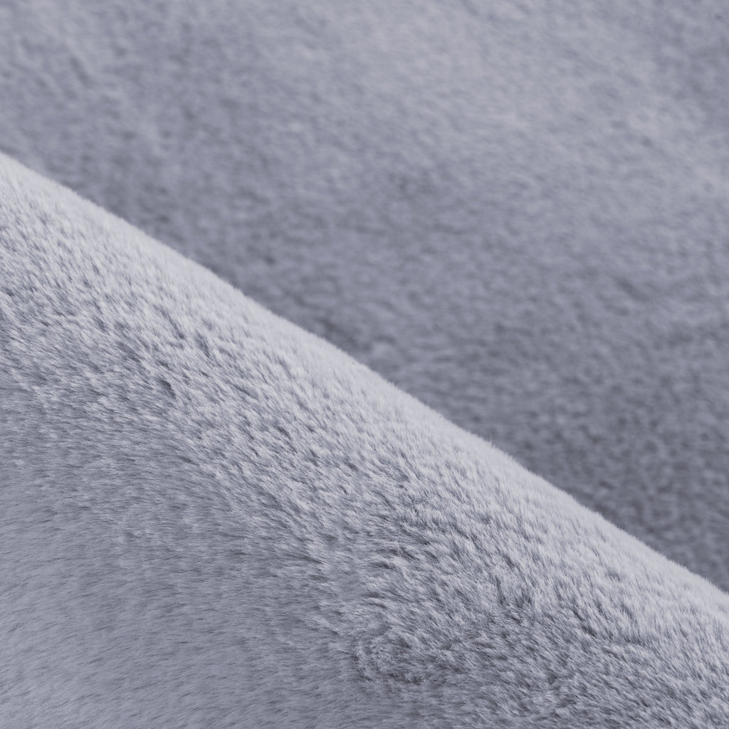 Pouffy 5100 Grey Kurzflor Teppich