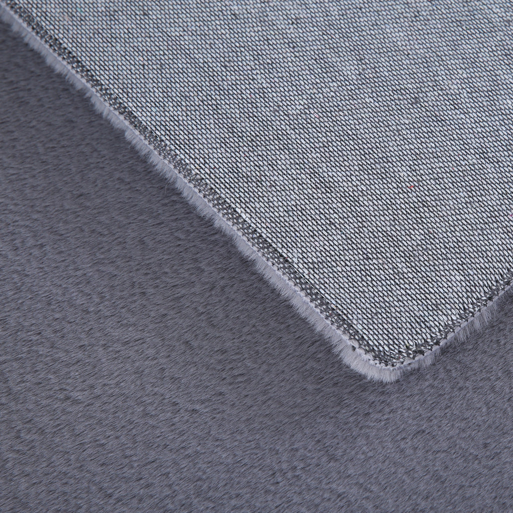 Pouffy 5100 Grey Kurzflor Teppich