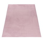 Pouffy 5100 Rose Kurzflor Teppich