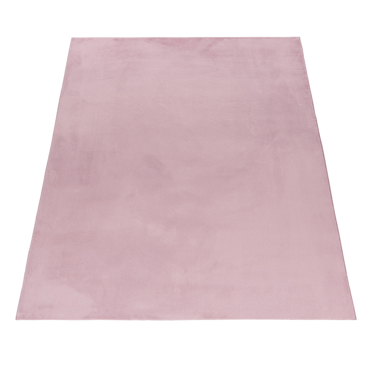 Pouffy 5100 Rose Kurzflor Teppich