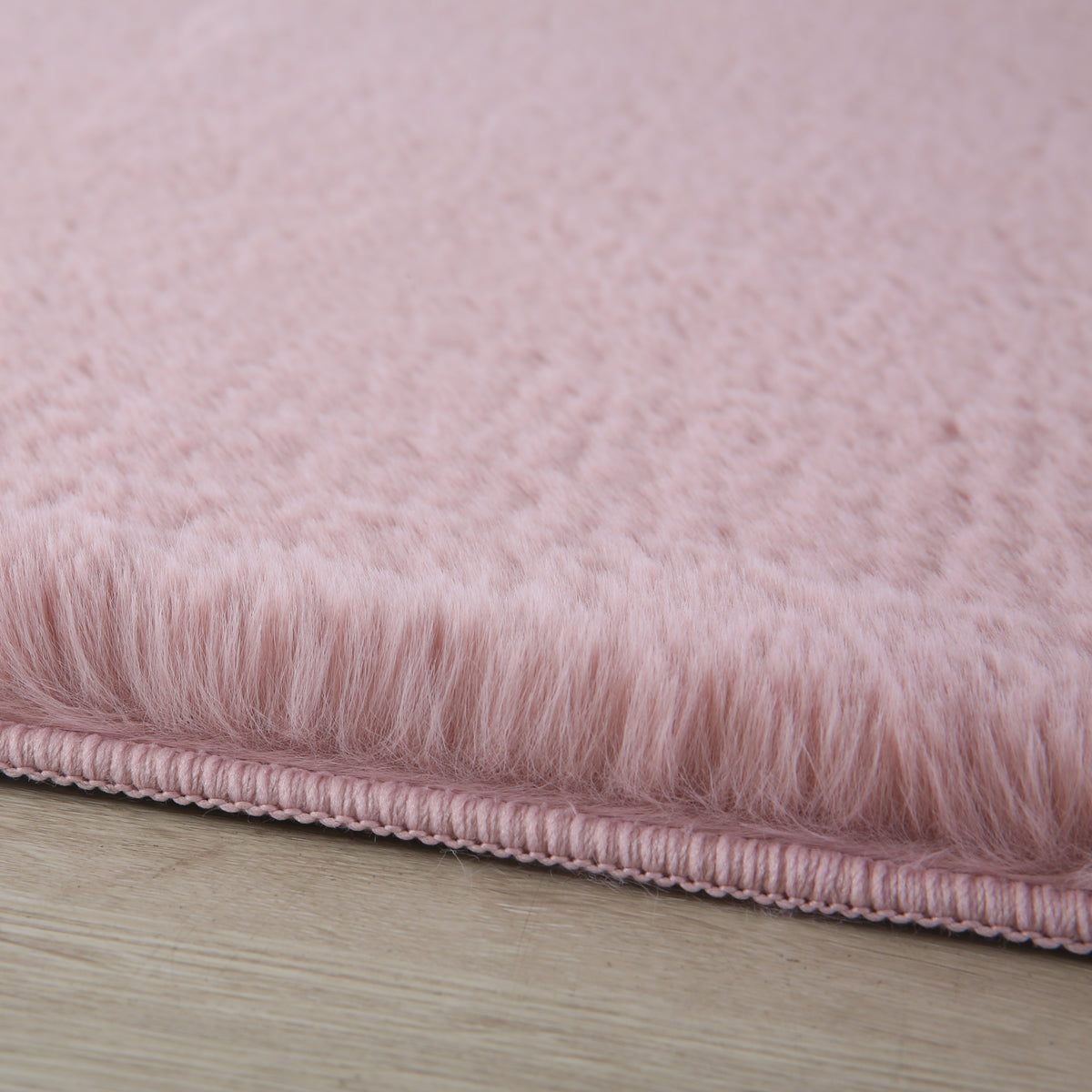 Pouffy 5100 Rose Kurzflor Teppich