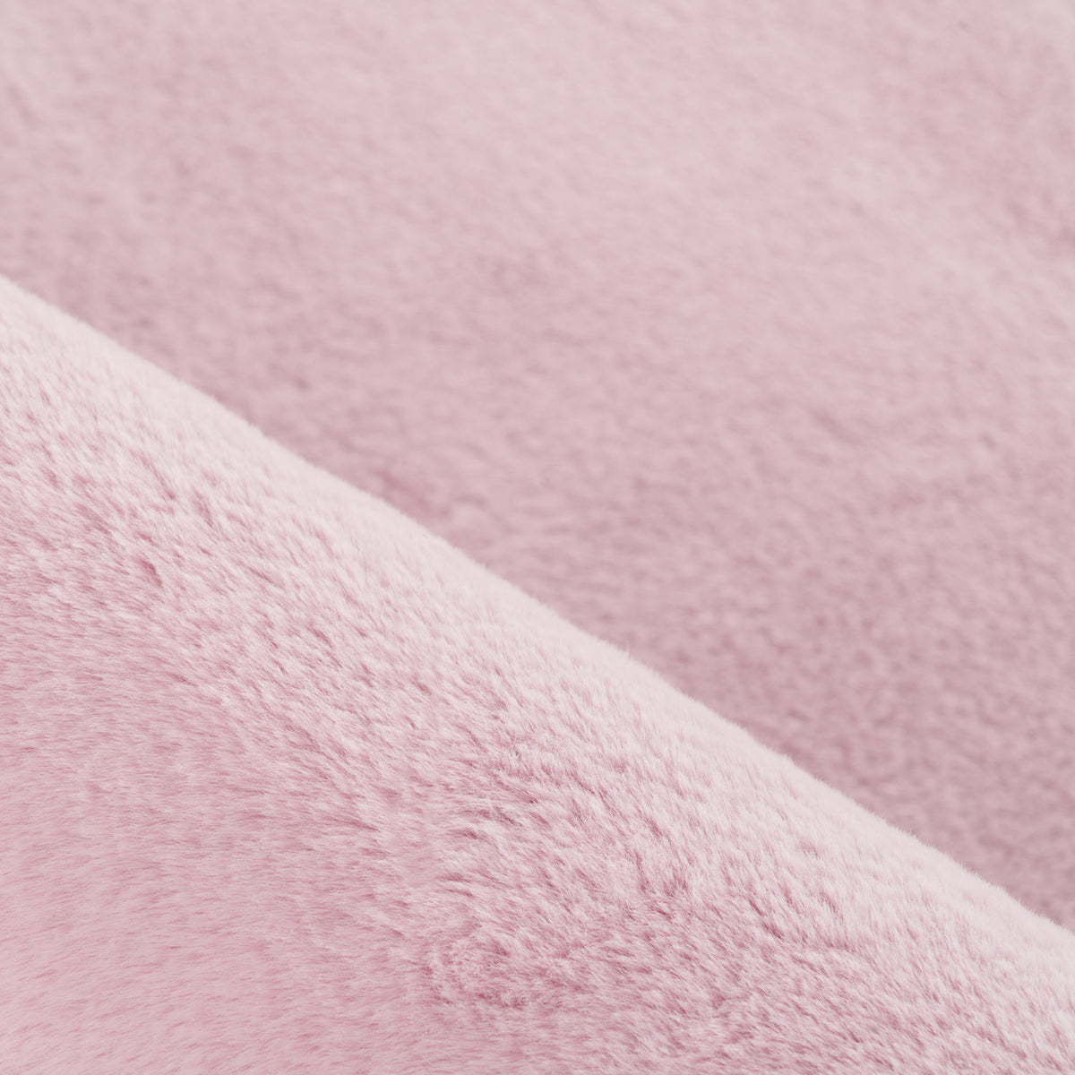 Pouffy 5100 Rose Kurzflor Teppich