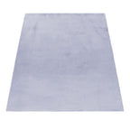 Pouffy 5100 Silver Kurzflor Teppich