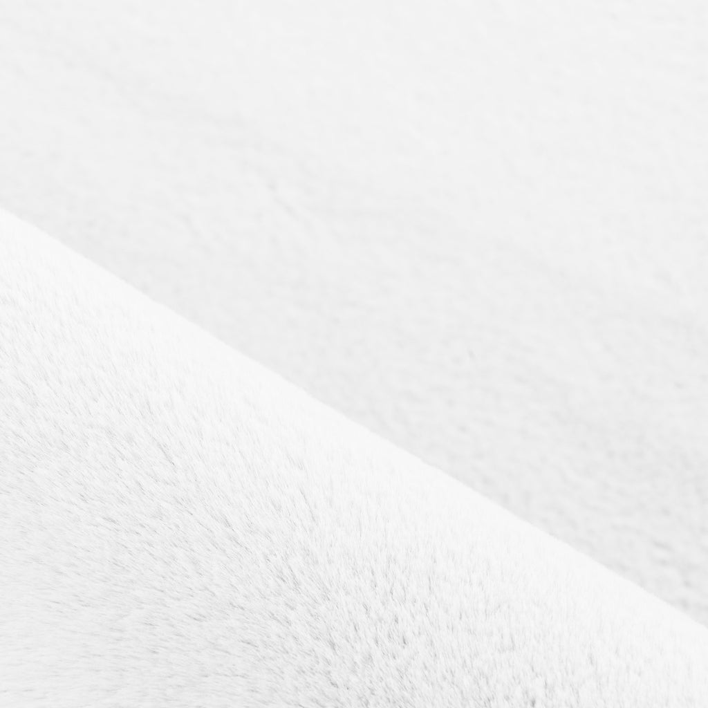Pouffy 5100 White Kurzflor Teppich