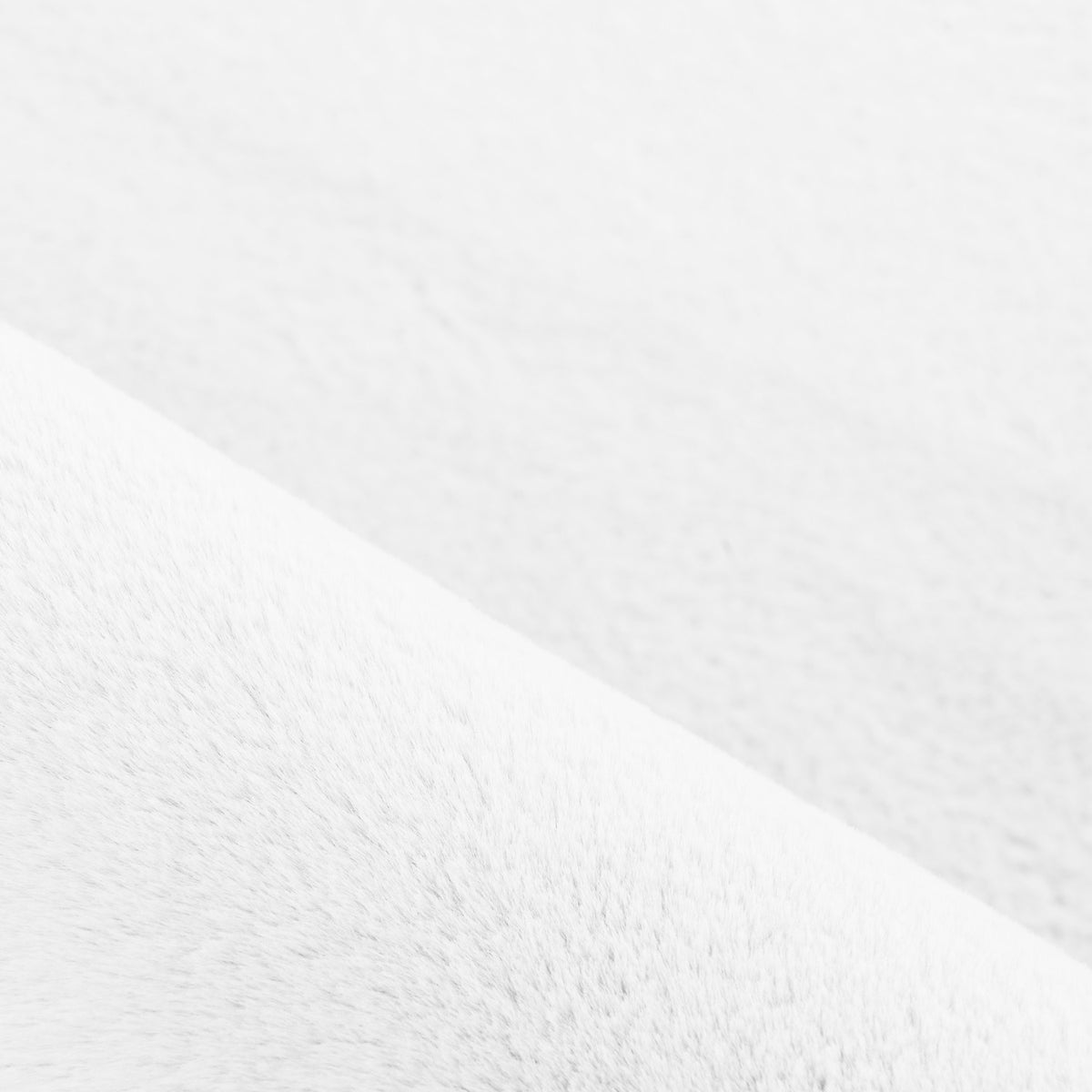 Pouffy 5100 White Kurzflor Teppich