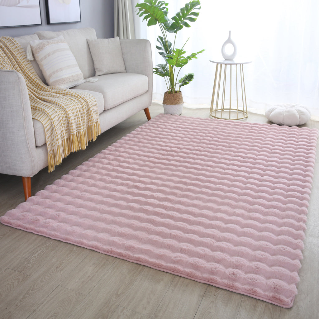Ambiance 5110 Rose Waschbarer Teppich
