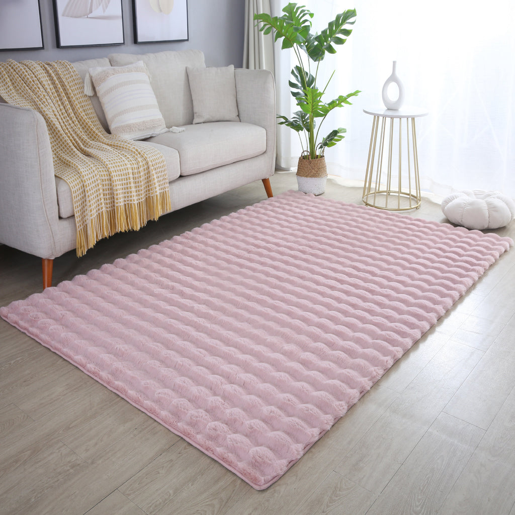 Ambiance 5110 Rose Waschbarer Teppich