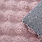 Ambiance 5110 Rose Waschbarer Teppich
