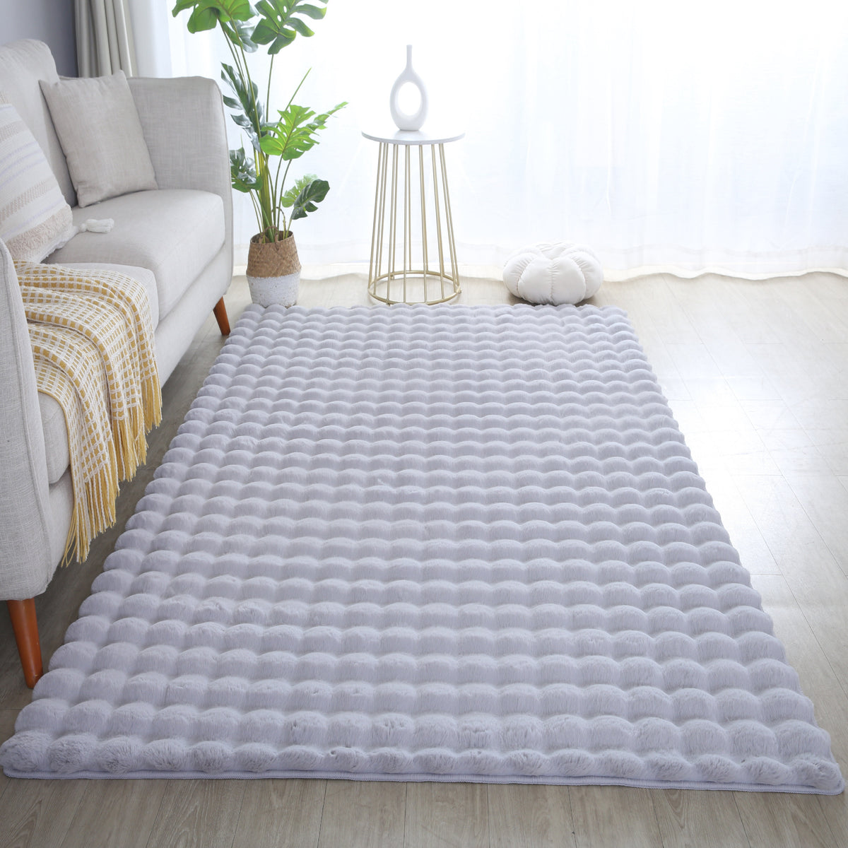 Ambiance 5110 Silver Waschbarer Teppich